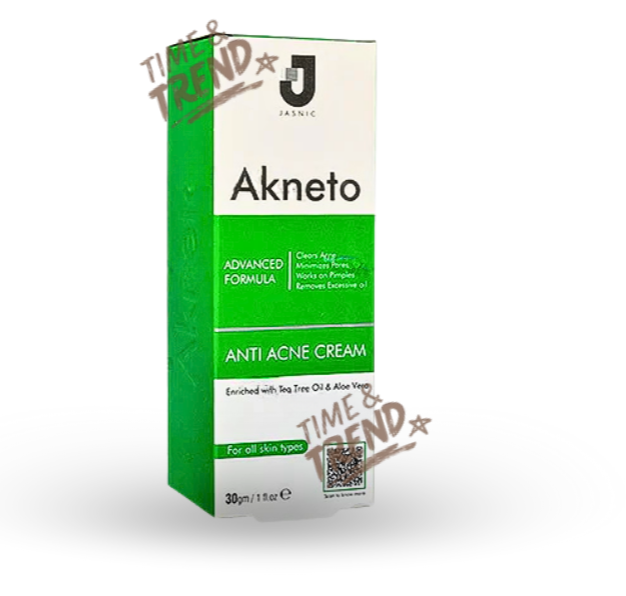 Akneto Anti Acne Cream 30gm for acne treatment, oil control, and pimple reduction – buy online in Pakistan